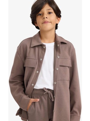 DeFacto Polo Yaka Ceket Erkek Çocuk G3750A825AU