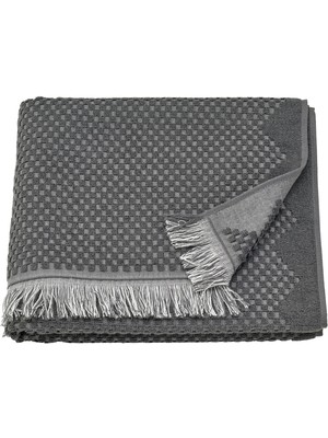 IKEA Fjallstarr Banyo Havlusu Koyu Gri 70 x 140 cm