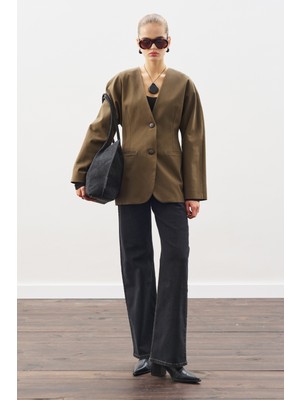 Manuka Studıo Blazer Ceket Haki