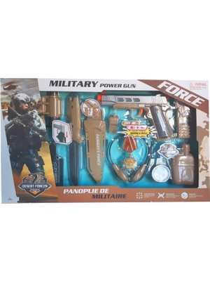 Ctoy Oyuncak Kutulu Bıçak ve Dürbünlü Asker Seti