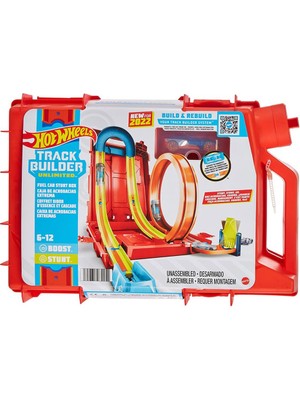Hot Wheels Track Builder Benzin Bidonu Akrobasi Seti