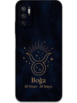 Gramaphone Xiaomi Redmi Note 10 5g Uyumlu Boğa Burcu Desenli Telefon Kılıfı + Ekran Koruyucu - 5769