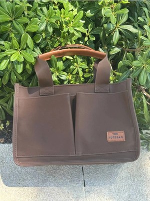 Çift Cepli Tote Model Kadın Kol Çantası