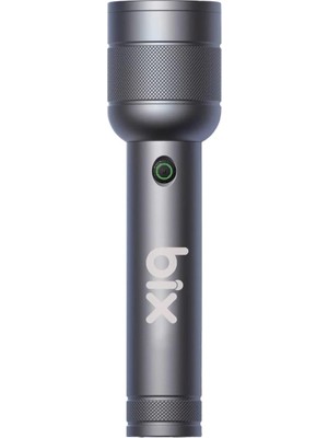 Flashlight BX6166FL 3W Led, Max. 1500 Lümen Parlaklık ve 368 Metreye Kadar Menzilli, Şarj Edilebilir, Güç Göstergeli ve Çok Modlu Kompakt Acil Durum Kamp Elektrik Kesintileri Outdoor Için El Fener