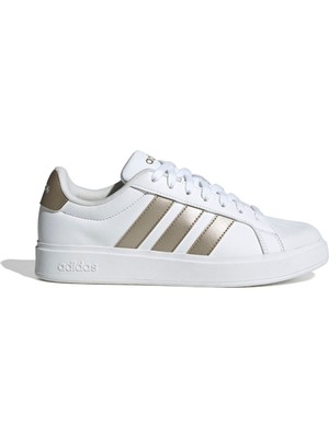 adidas STREETTALK Kadınlar İçin Beyaz Sneaker Kauçuk Tabanlı Hafif ve Esnek Tasarım