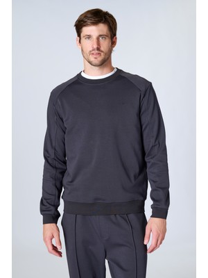 Twister Esw 2916 Bisiklet Yaka Scuba Kumaş Erkek Sweat