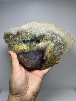 Gemsartdeco Yelpaze Kuvars Doğaltaş Nadide Parça