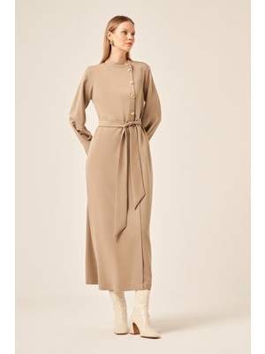Ftz Women Kadın Zeus Elbise  Beige 31206