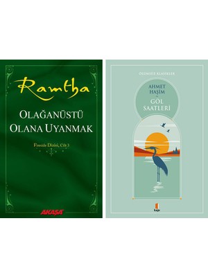 Kapı Yayınları Olağanüstü Olana Uyanmak + Göl Saatleri