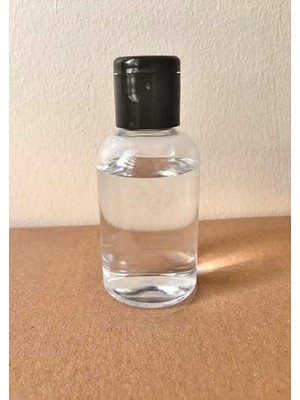 Storemax 50 Adet 50 ml Boş Plastik Şişe OM61 Siyah Kapak