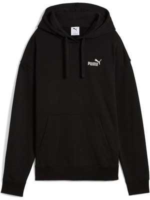 Puma Ess Small No. 1 Logo Hoodie Kadın Sweat 682398-01 Black