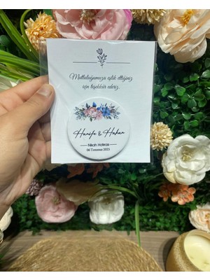 YD Shop Uv Baskı Açacak Magnet Söz, Nişan, Nikah, Düğün, Kına 10 Adet