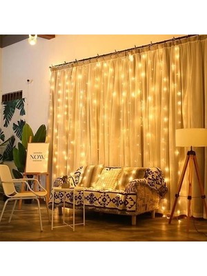 Ronanna 2x2 Metre 320 LED 8 Fonskiyonlu Dekoratif LED Günışığı Perde