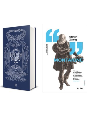 Alfa Yayınları Hainin Mührü 1 - Kayıp Liman (Ciltli) + Montaigne