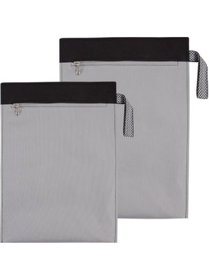 Çamaşır Torbası, Mayo Torbası, Seyahat Organizer, Kirli Çamaşır Torbası,valiz Içi Organizer, Çamaşır Sepeti, Saklama Çantası (Gri)