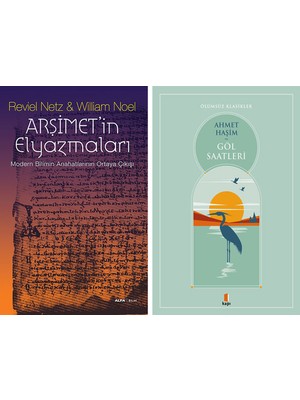 Kapı Yayınları Arşimetin Elyazmaları + Göl Saatleri