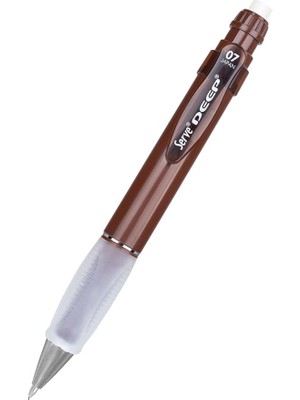 Deep Mekanık Kursun Kalem 07MM Toprak Kahverengi