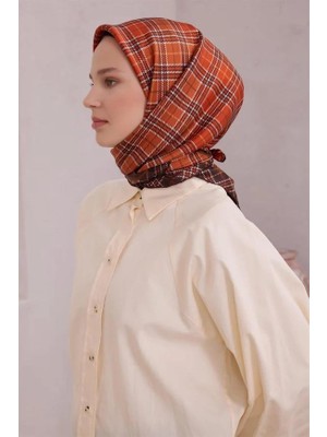 Belli Saf Ipek Eşarp 4218D (T)-80