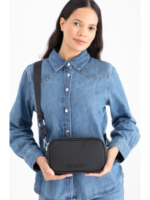 United Colors Of Benetton Benetton Kadın Kol Çantası Siyah BNT1682