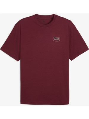Puma Graphıc  Erkek Kırmızı T-Shirt.96