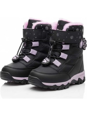 Mcdark Syd Kürklü Soğuya Dayanıklı Su Geçirmez Cırtlı Kar Botu