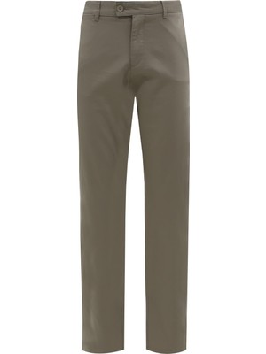 Uki Bej Comfort Fit Chino Pantolon