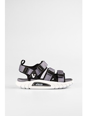 Vicco Cube Erkek Çocuk Sandalet P.U. ve Tekstil Malzemeleriyle Konforlu ve Dayanıklı