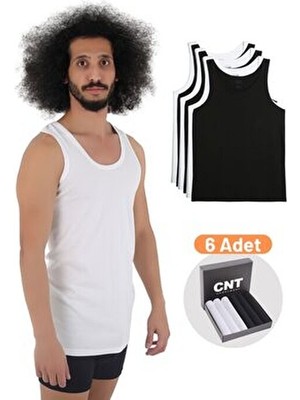 Cnt Erkek Atlet Pamuklu Basic 6'lı Premium Paket