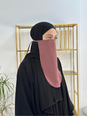 Erasra Class Iç Pece Baglamalı ,hijab ,nikap Gül Kurusu