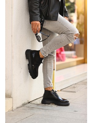 Serhat Özköroğlu LFR-9068 Acma Merdane Bot Siyah