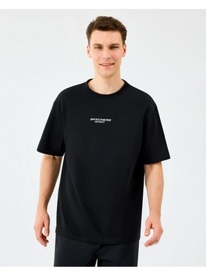 Skechers S231094-3817 M Graphic Tee Reflect Logo Oversize Erkek Tişört