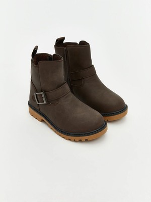 LC Waikiki Özmarka Yeni Sezon Deri Görünümlü Erkek Bebek BOT_8684685627947