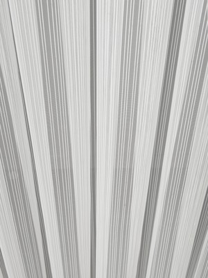 Demor Home Modern Çizgili Tül Perde | 1/3 Sık Pileli | Ütü Gerektirmez | En Çok Satan Model