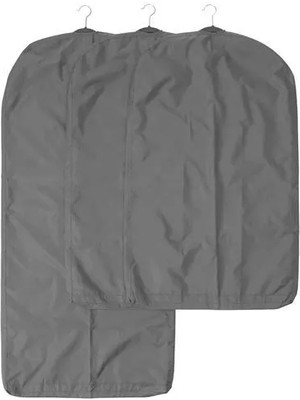 IKEA Skubb Elbise Kılıfı Koyu Gri 3 Parça