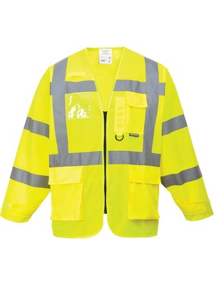 Portwest S475 Uzun Kollu Reflektörlü Mühendis Yeleği