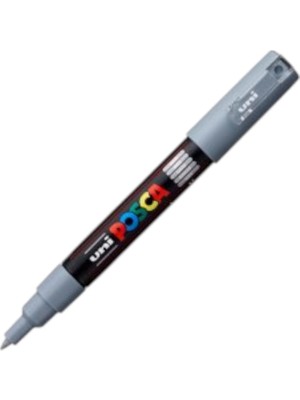 Uniball Posca 0.7 Su Bazlı Boyama Markörü Gümüş- (Uni-Pc-1m ) (N)