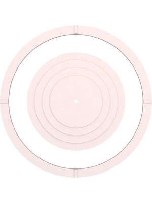 Motifpiyer Lamba Tavan Göbeği DUZ-4K-MODEL-YUVARLAK-86CM-DIŞ Çitalı Beyaz