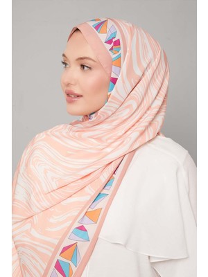 Lêvi D'or Somon Zebra Desen Club Şal