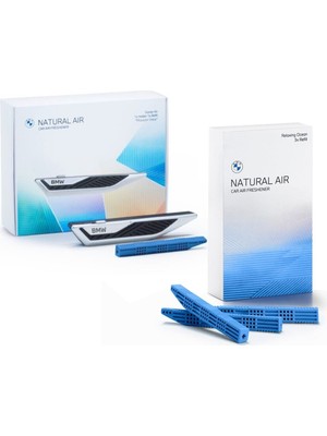 MM Store Bmw Natural Air Başlangıç Kiti Uyumlu Mountain View - Relaxing Ocean Aroma Kartuşu Koku Kiti
