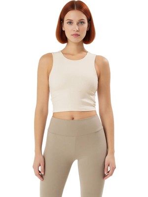 Ersefa Kadınlar Için Konforlu ve Şık Içi Pedli Örme Spor Bluz Kaliteli Şık Rahat Modern Zarif Günlük