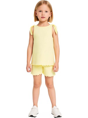 Ersefa Kız Çocuk Pamuklu Iki Parça Set Rahatlık ve Tarzın Buluştuğu Nokta Kaliteli Şık Rahat