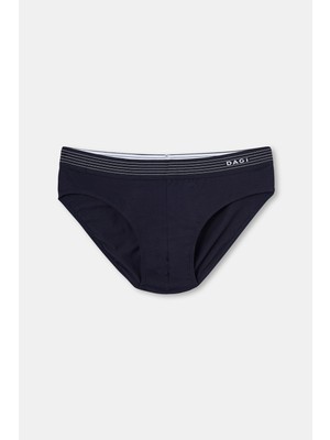 Dagi Erkek Pamuklu Çizgili Slip Külot D5182