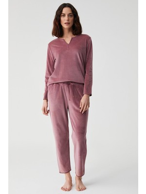 Penye Mood Velunie Polar Pijama Takımı