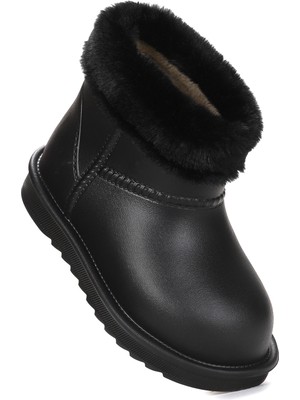 Kiko Kids Geta Su Geçirmez İçi Kürklü Kız Çocuk Eva Yağmur Kar Çizme