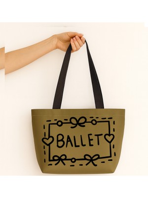 Ada Kostüm Ballet Amour Tasarım Mat Saten Çanta