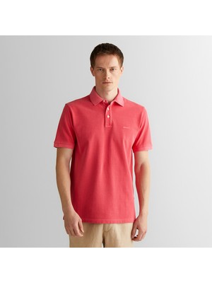 Gant Erkek Kırmızı Regular Fit Polo