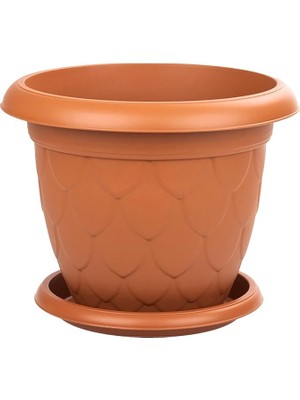 D011 Damla Saksı Set No: 11, 37 Litre, 51 cm