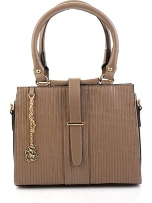 Bambi Vizon  Kadın El Çantası C06650266610