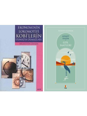 Kapı Yayınları Ekonominin Lokomotifi Kobi'lerin Olmazsa Olmazları + Göl Saatleri