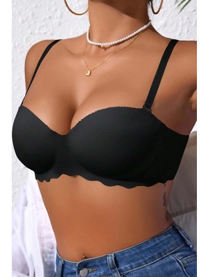 Merry See Dikişsiz Balensiz Hafif Destekli Lazer Kesim Izbırakmaz Görünmez Sütyen